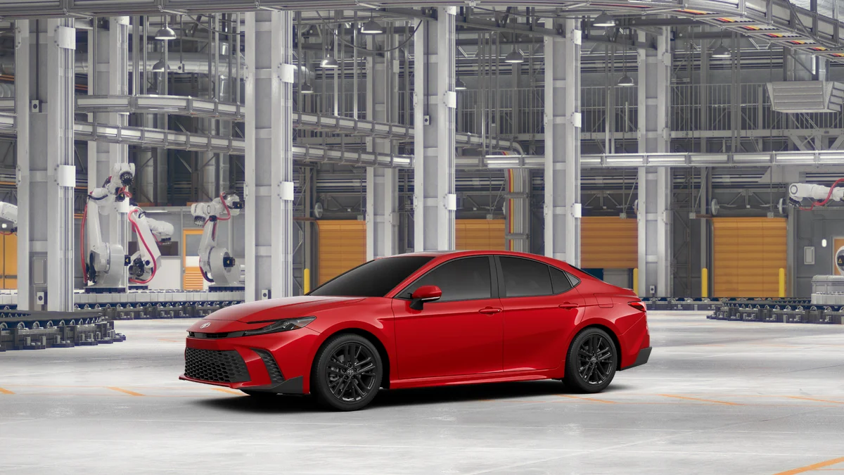 New 2027 Supersonic Red Toyota SE image 2