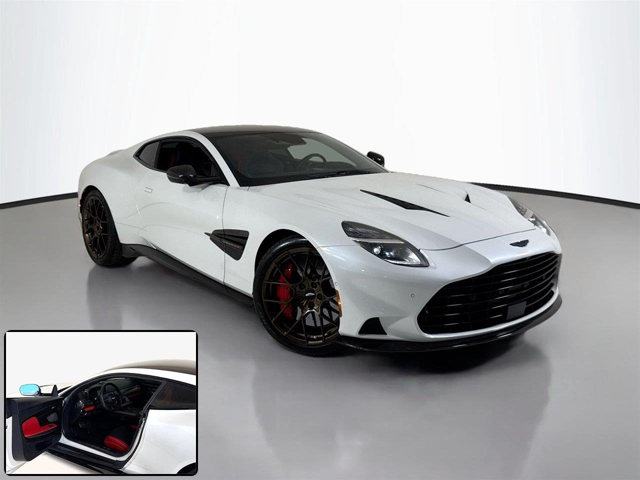 Used 2025 Lunar White Aston Martin  image 2