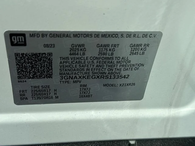 Used 2024 White Chevrolet LT image 17