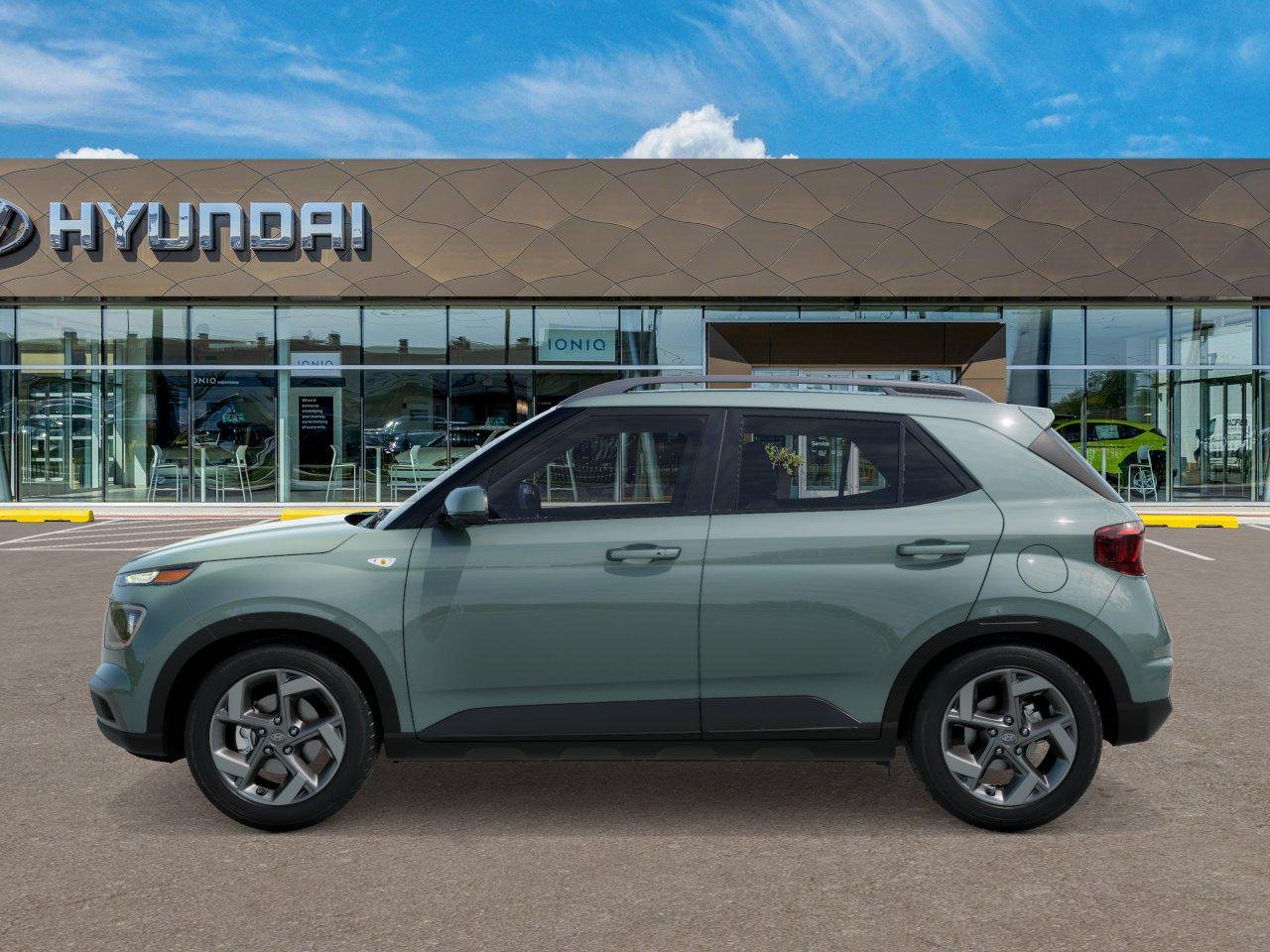 New 2026 Green Hyundai SEL image 3