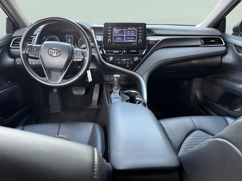 Used 2023 Midnight Black Metallic Toyota SE image 21