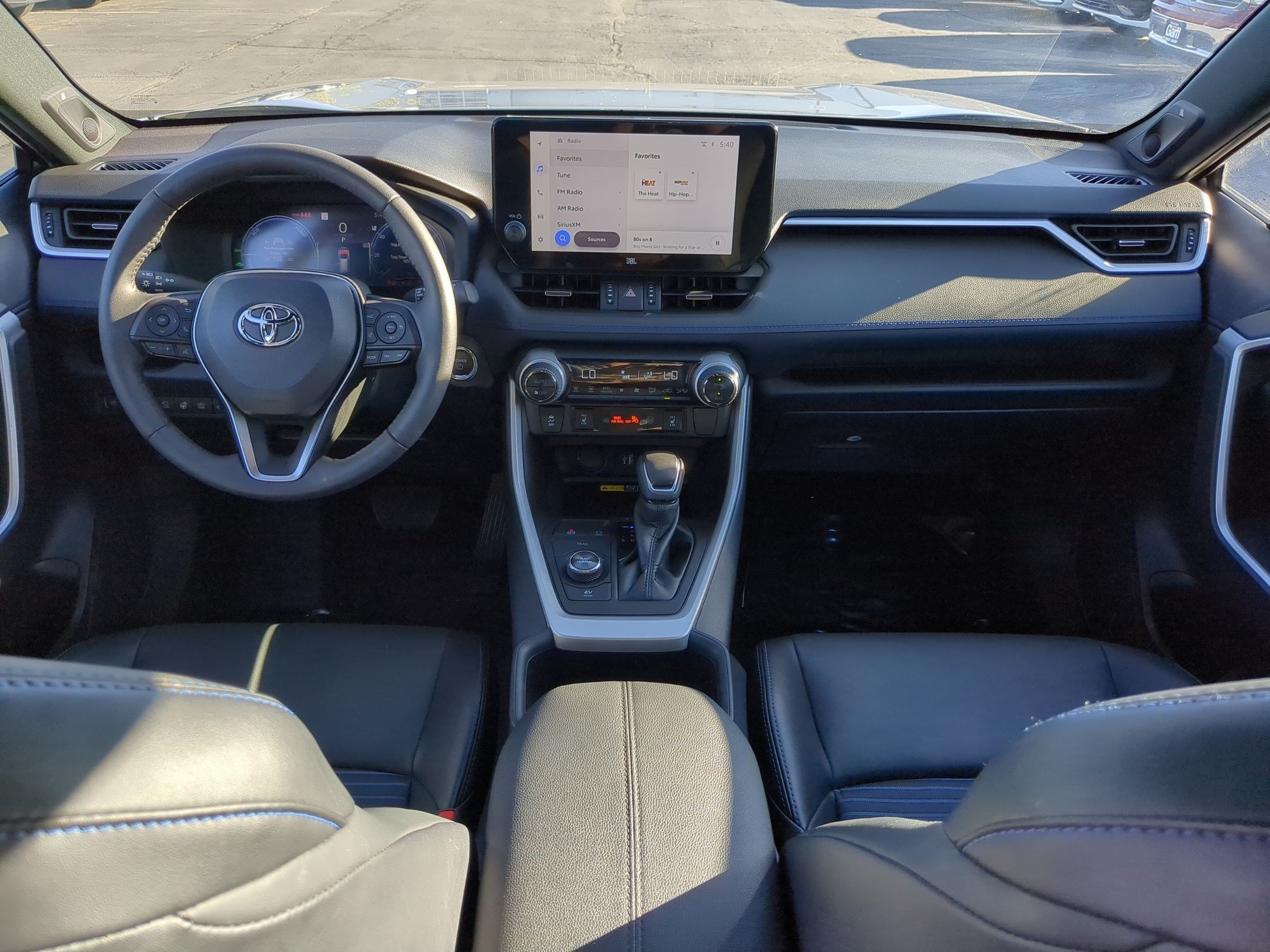Used 2023 Midnight Black Metallic Toyota Hybrid XSE image 28
