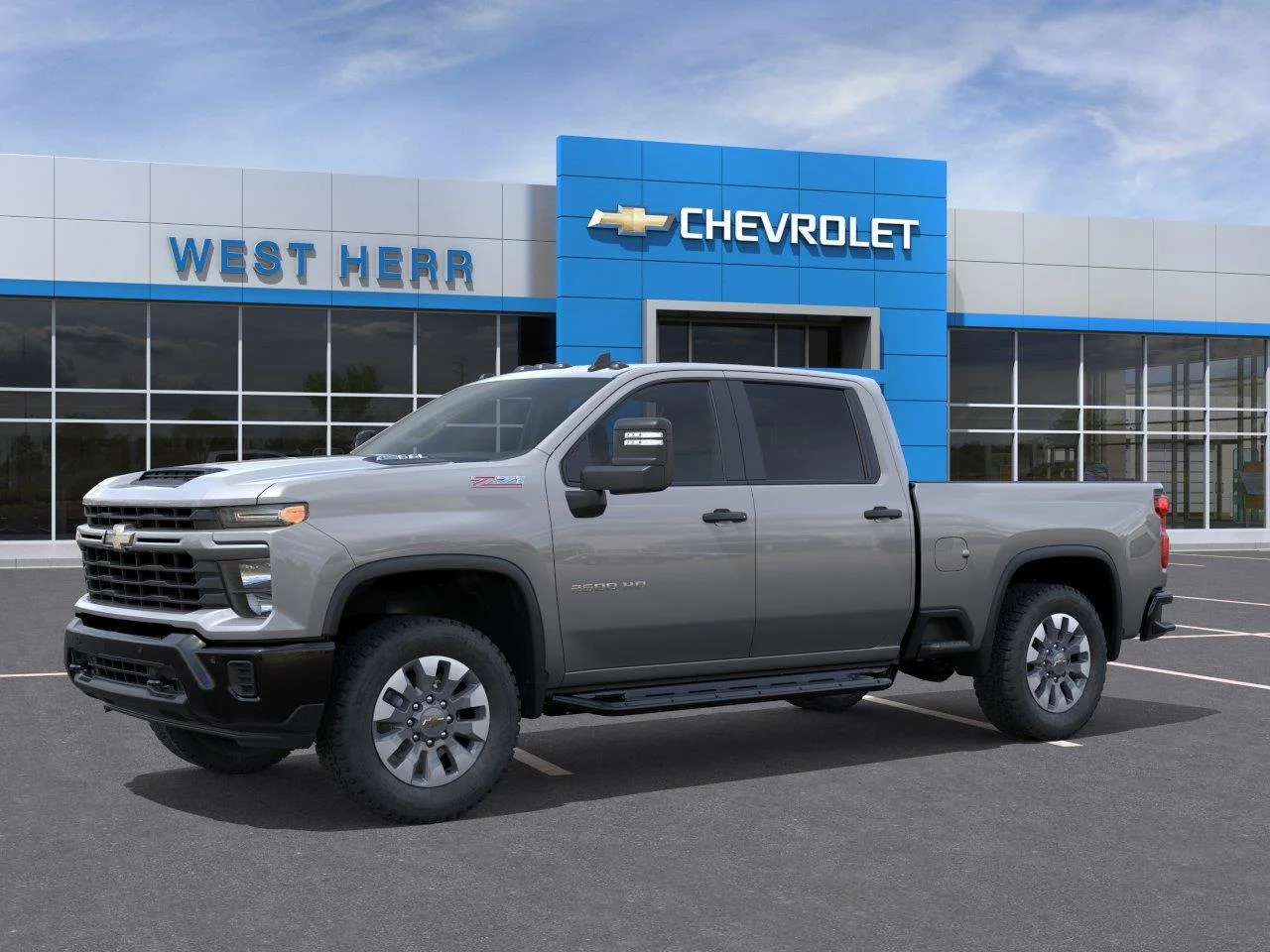 New 2026 Sterling Gray Metallic Chevrolet Custom image 2