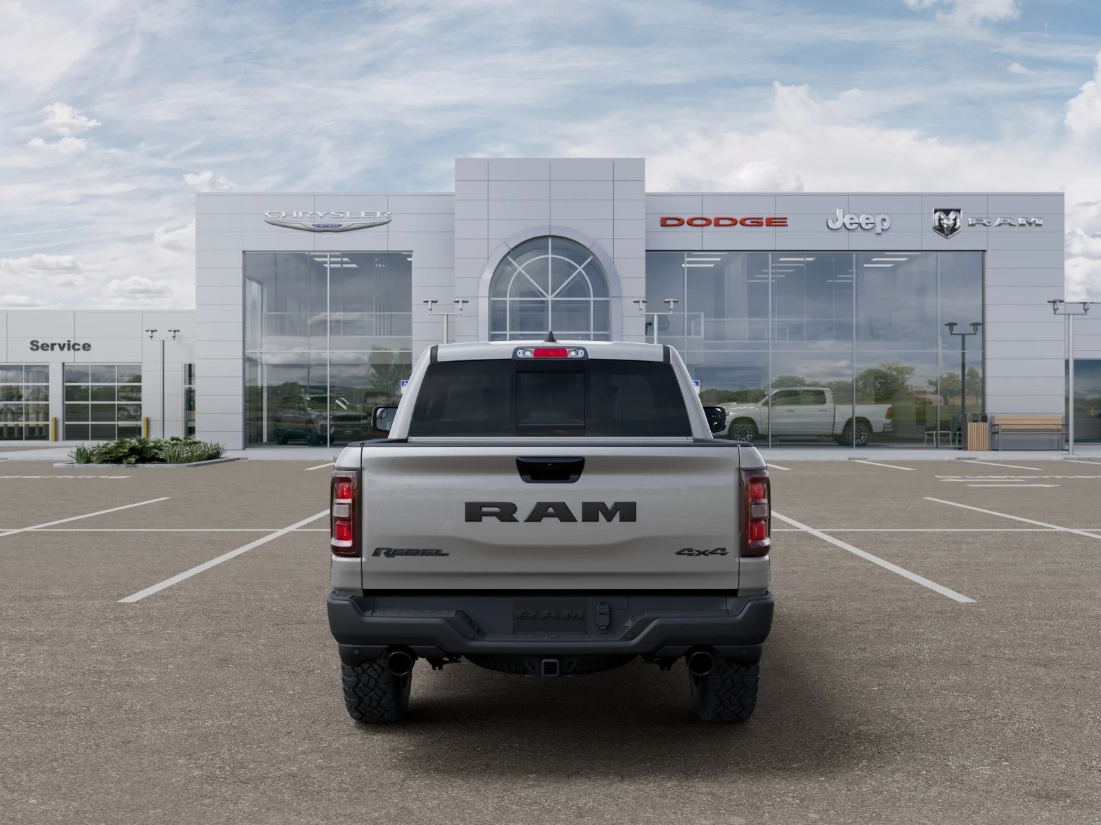 New 2026 Silver Zynith Exterior Paint RAM Rebel image 33