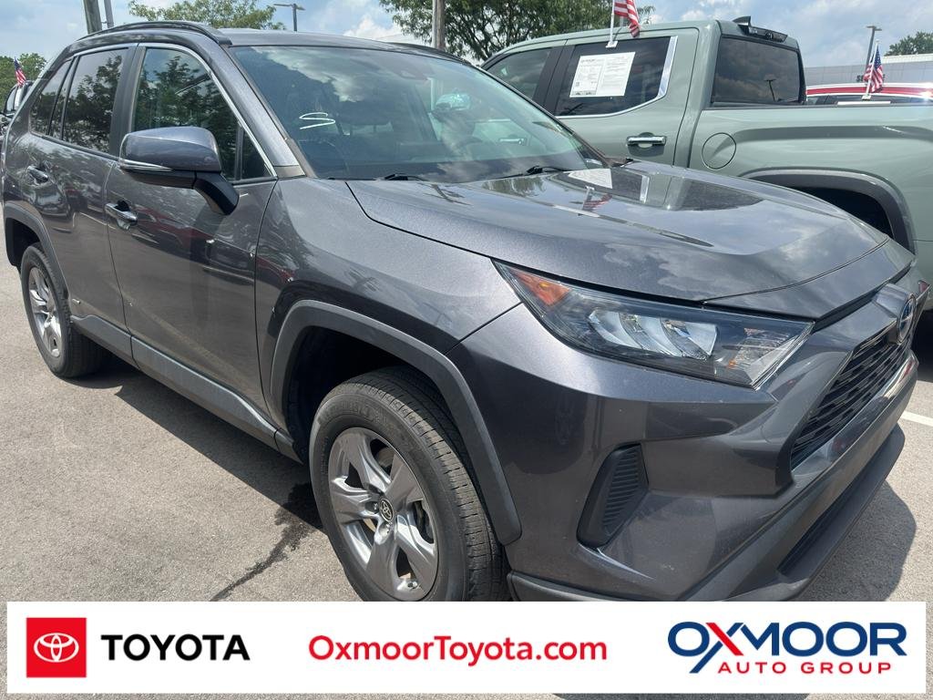 Used 2022 Magnetic Gray Metallic Toyota Hybrid LE image 1