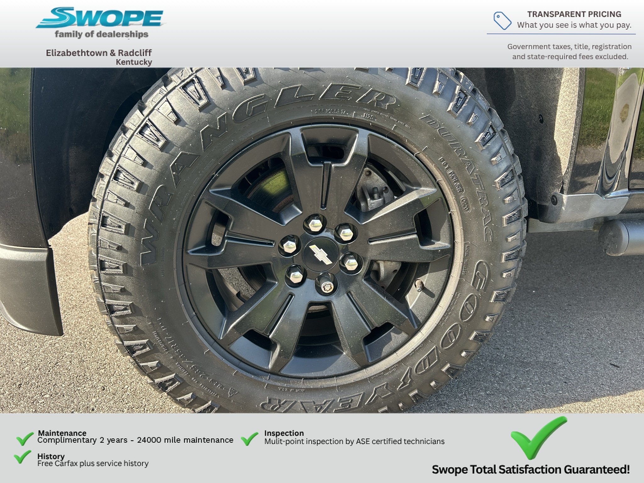 Used 2020 BLACK Chevrolet 4WD Z71 image 9