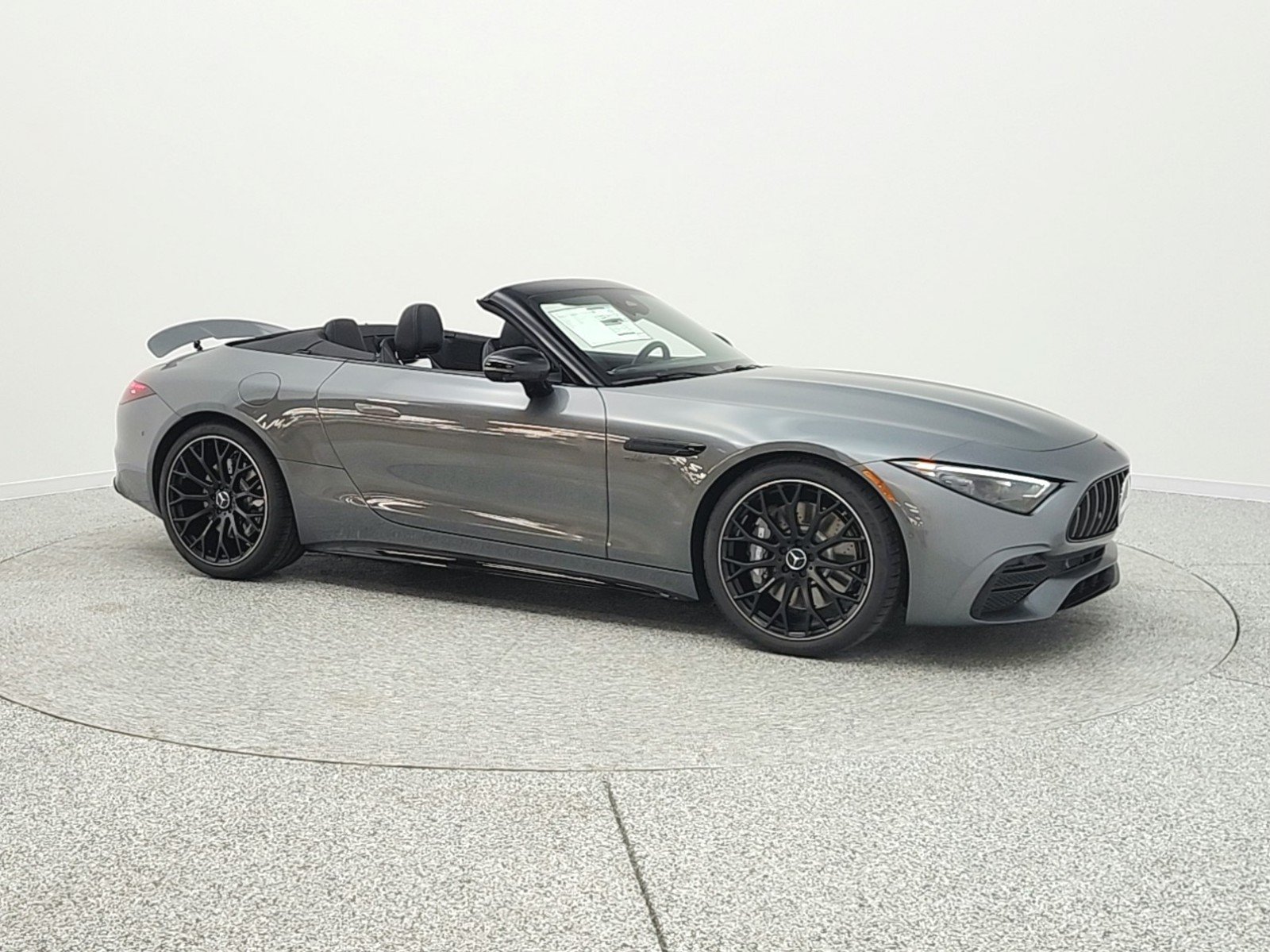 New 2026 Selenite Grey Metallic Mercedes-Benz AMG® SL 43 Roadster image 3