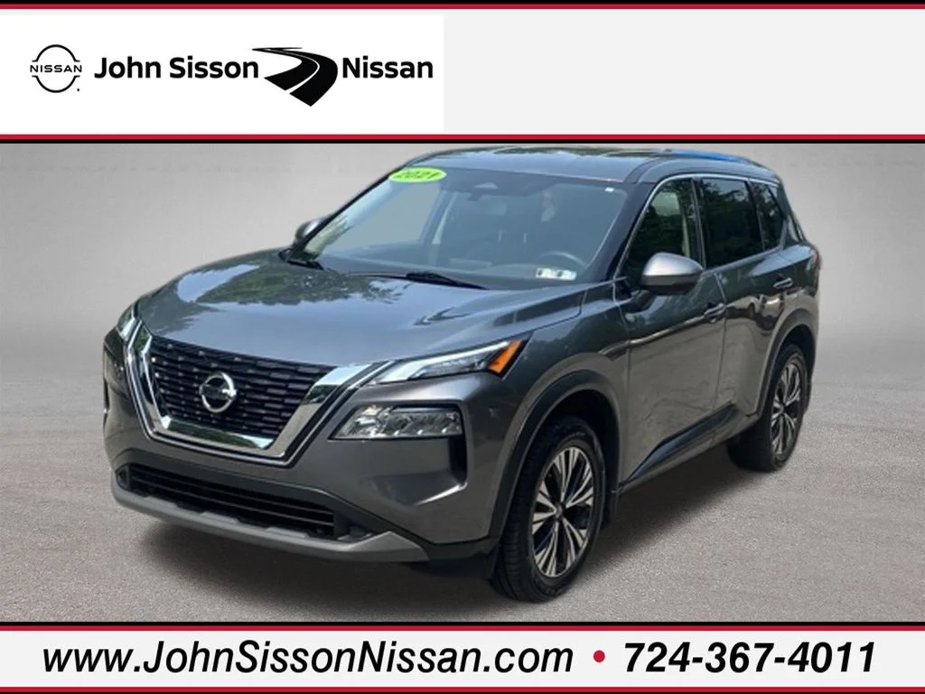 Used 2021 Gray Nissan SV image 1