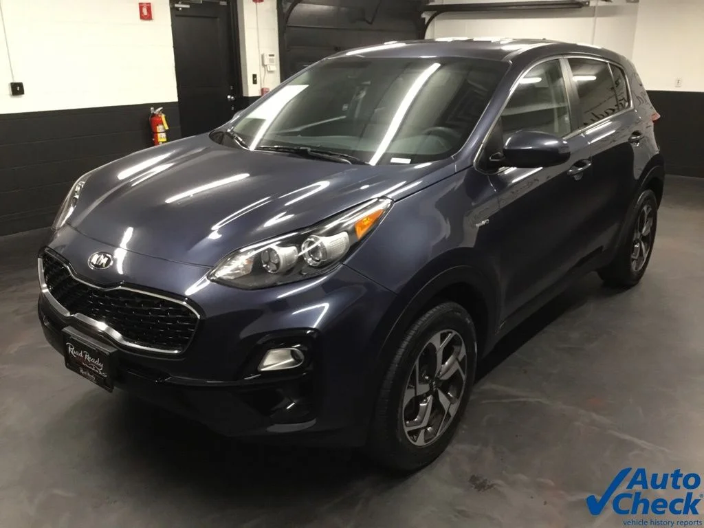 Used 2020 Blue Kia LX image 6