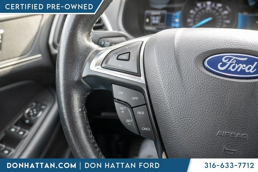 Certified Used 2022 Blue Ford SEL image 12
