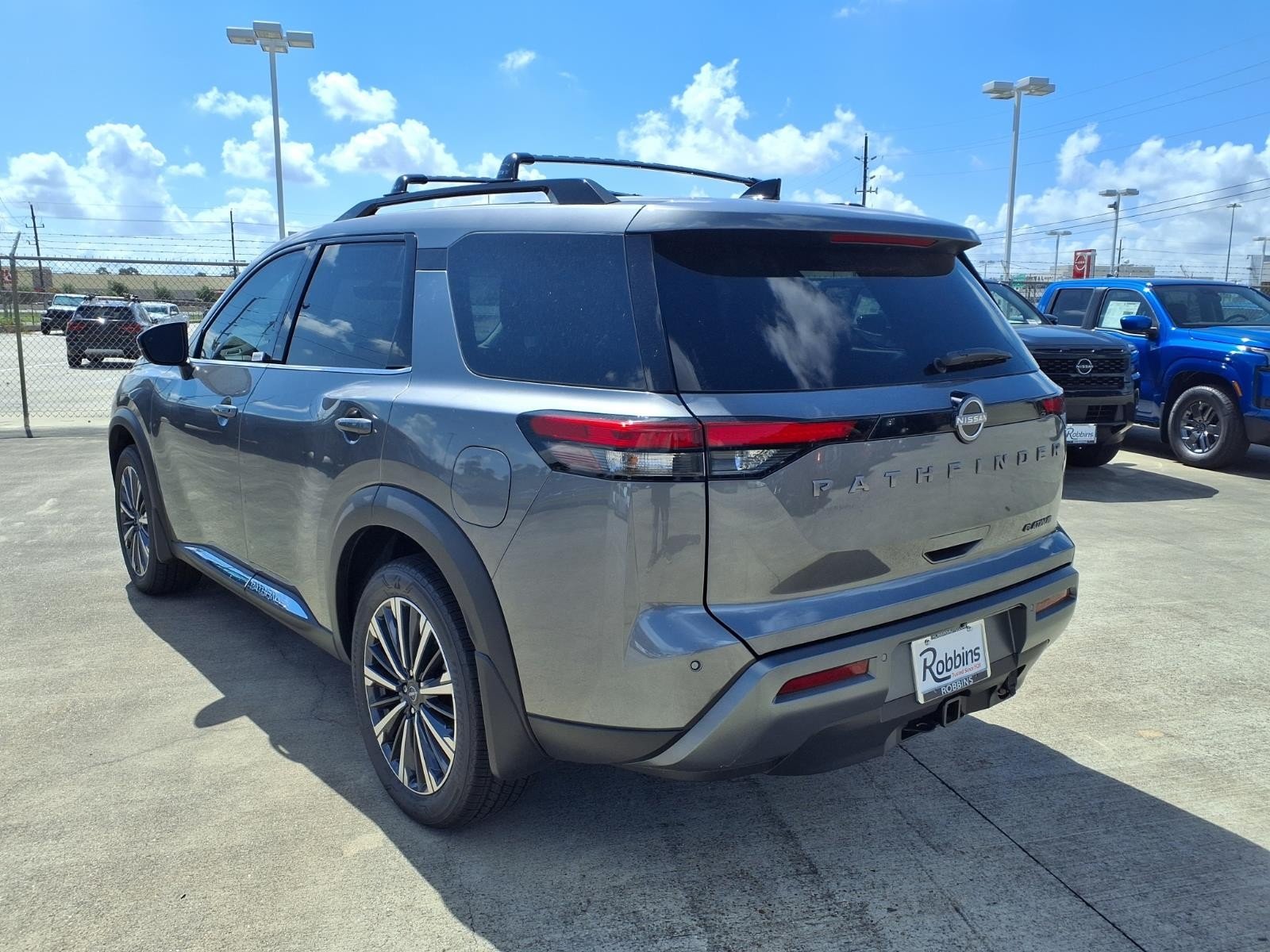 2026 Nissan Pathfinder Platinum Gray at Robbins Nissan