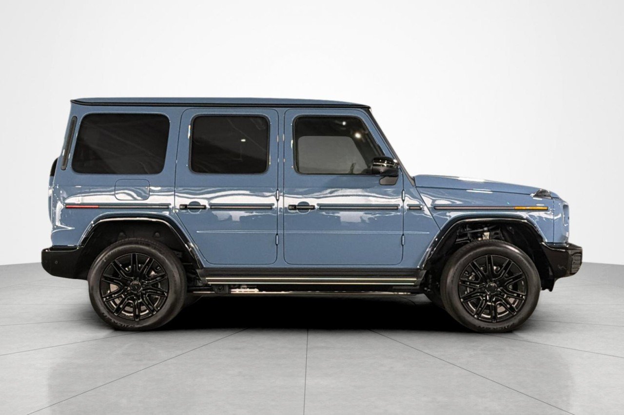 New 2027 MANUFAKTUR China Blue Mercedes-Benz G 580e SUV image 6