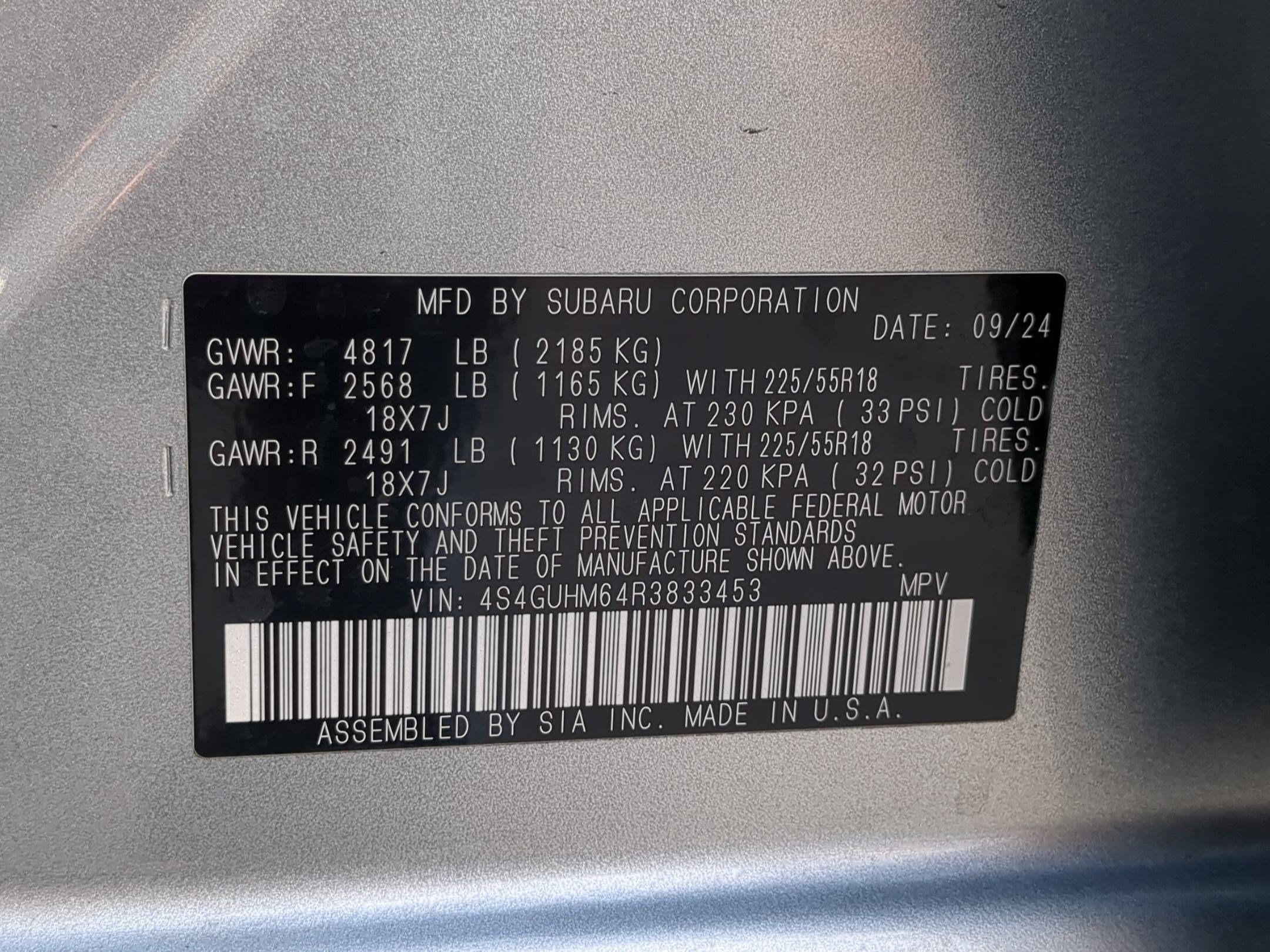 Ken Garff Cert 2024 Ice Silver Metallic Subaru Limited image 35