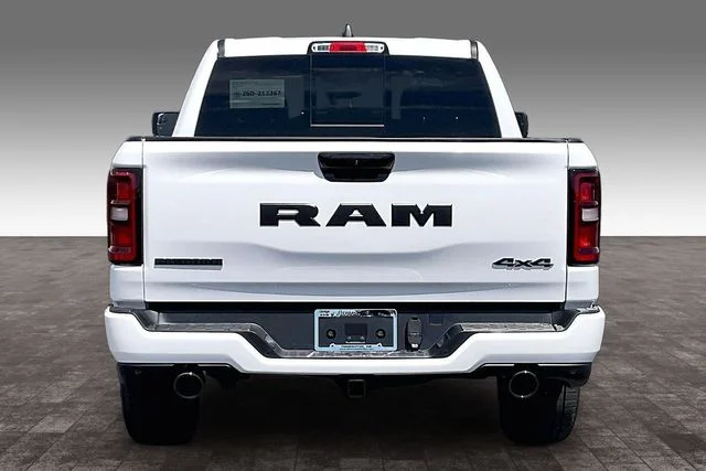 New 2026 Bright White Clear-Coat Exterior Paint RAM Big Horn/Lone Star image 4