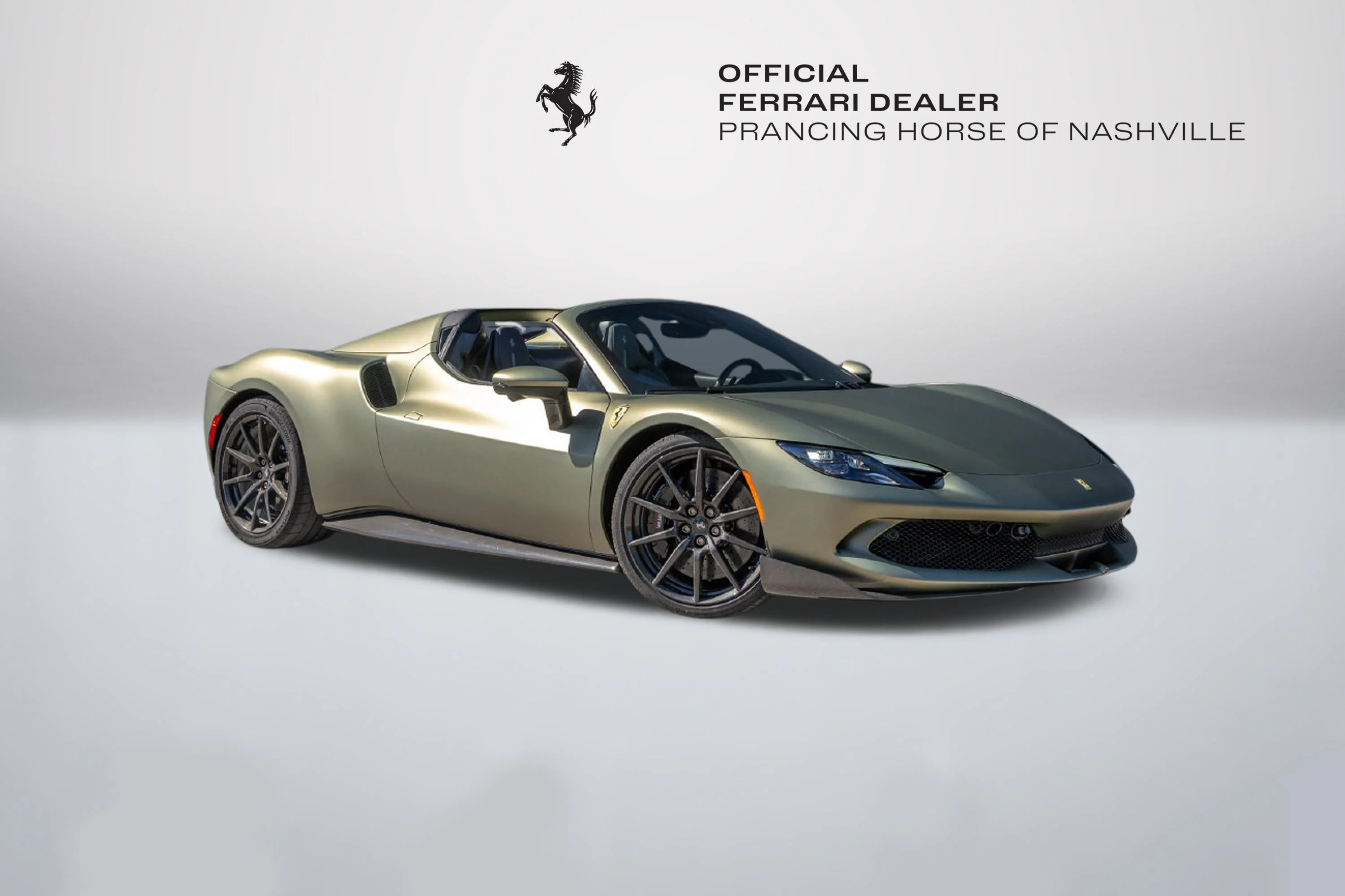 Certified Used 2025 Verde Masoni Opaco Ferrari  image 6