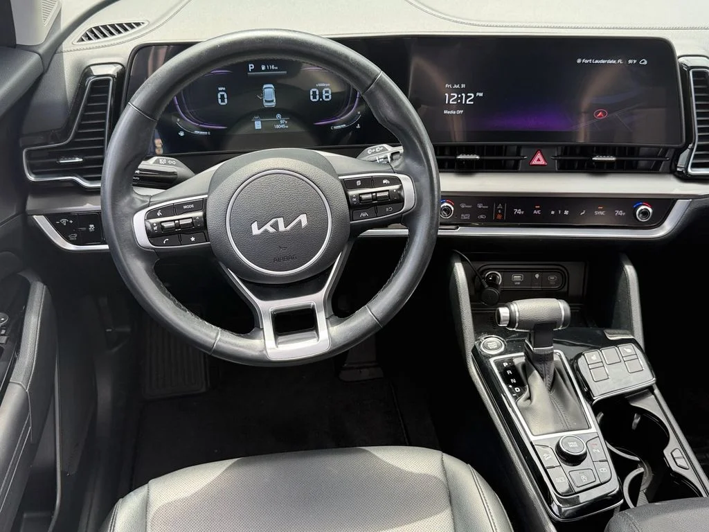Used 2025 Blue Kia EX image 12