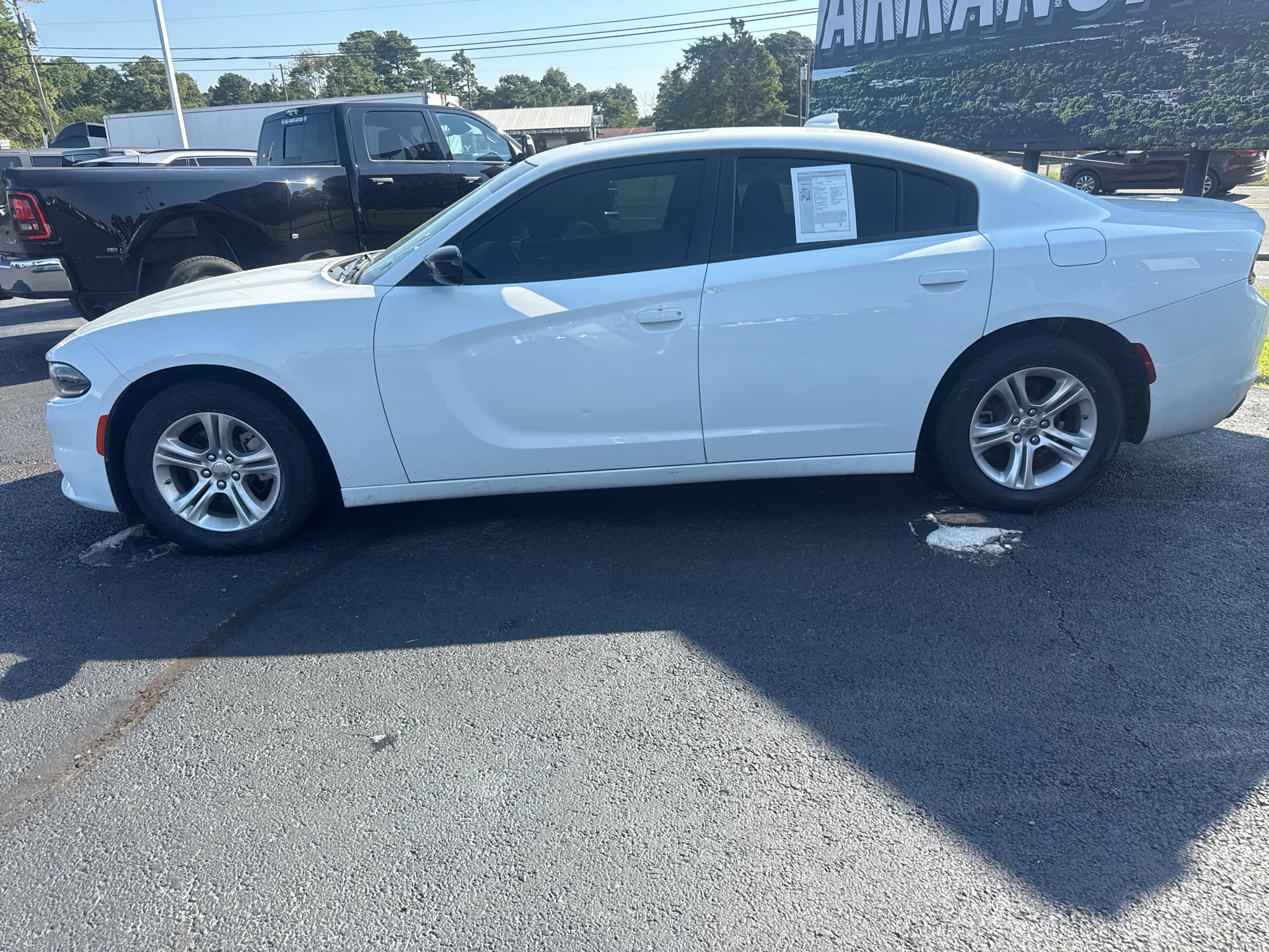 Used 2023 White Knuckle Clearcoat Dodge SXT image 7