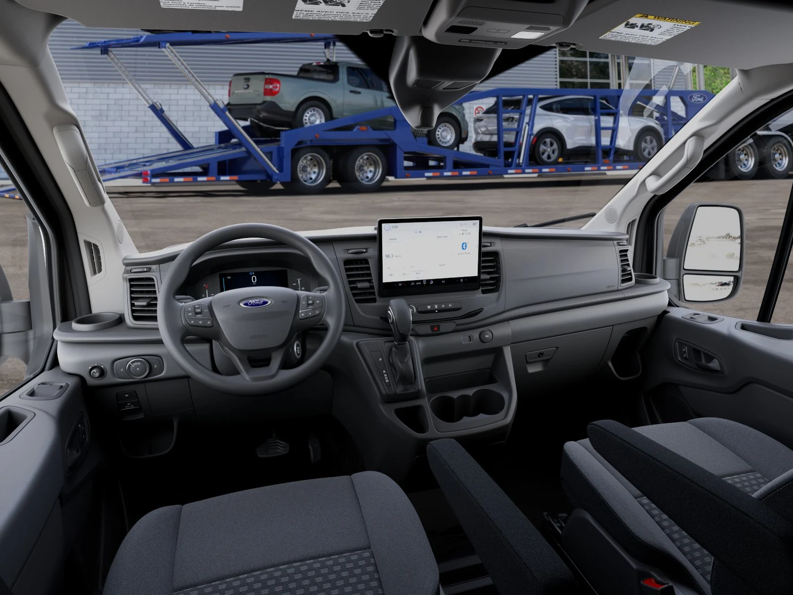 New 2027 Oxford White Ford Cargo Van image 9
