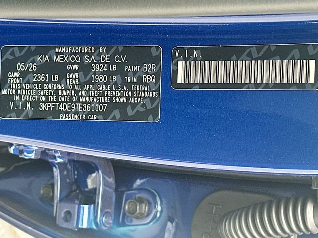 New 2026 Deep Sea Blue Kia LXS image 31