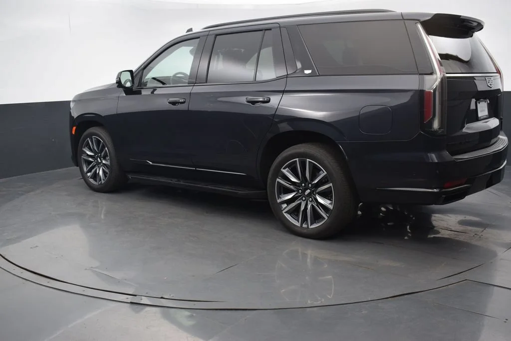 Used 2022 Galactic Gray Metallic Cadillac Sport image 4