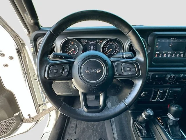 Used 2022 White Jeep Unlimited Sport S image 12