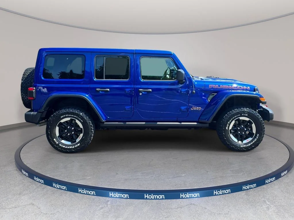 Used 2020 Blue Jeep Unlimited Rubicon image 5
