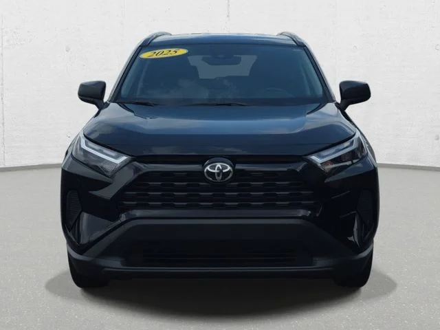Used 2025 Midnight Black Metallic Toyota LE image 2