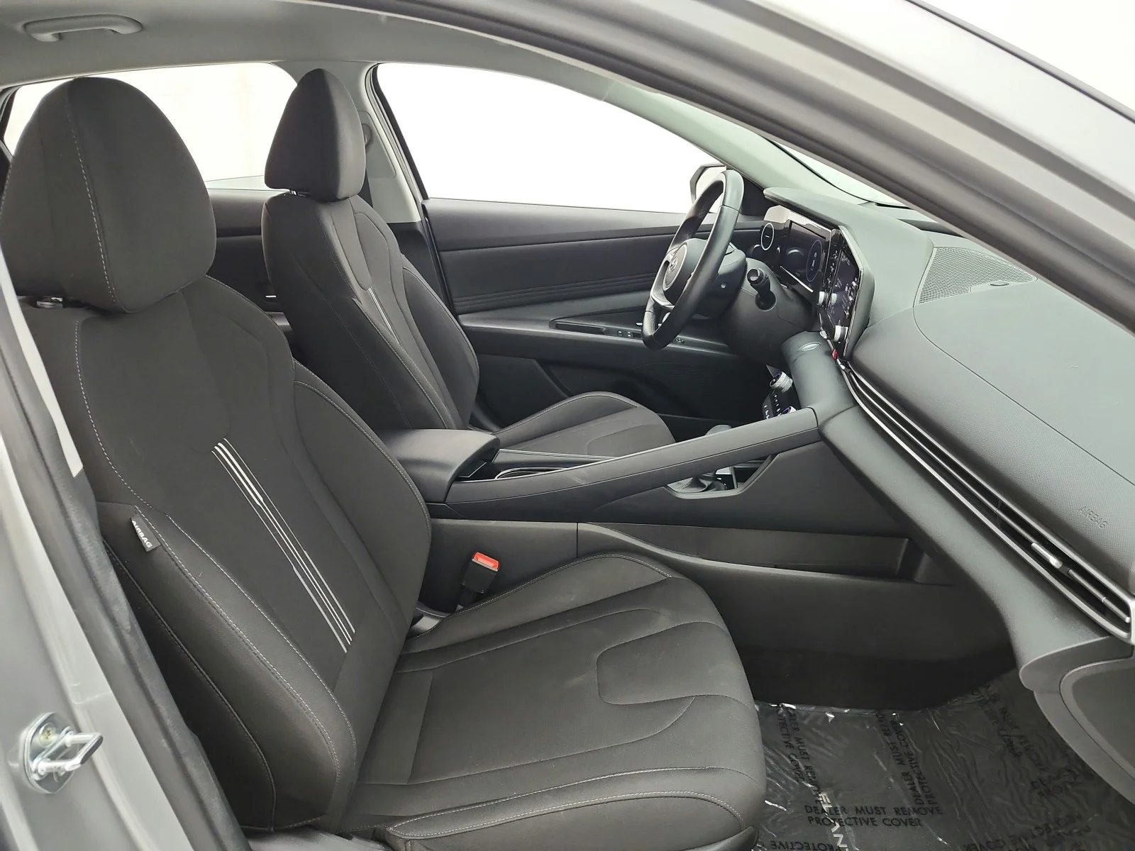 Used 2021 Shimmering Silver Pearl Hyundai SEL IVT image 18