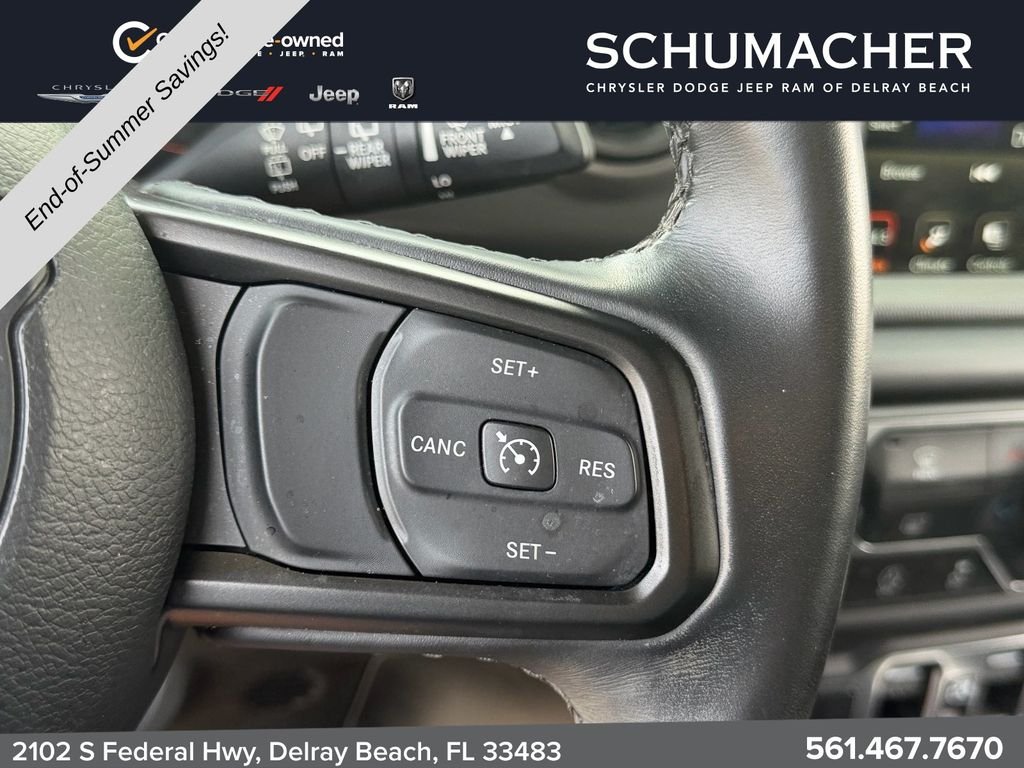 Used 2022 White Jeep Unlimited Sport S image 23