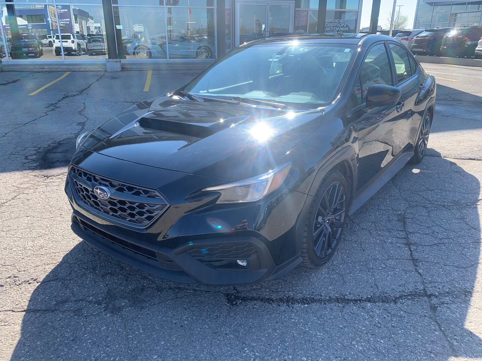 Certified Used 2023 Crystal Black Silica Subaru Sport AWD*271HP!! | 6spd Manual | Crystal Black Silica | Htd Seats | Sunroof | Blind Spot Detection image 3