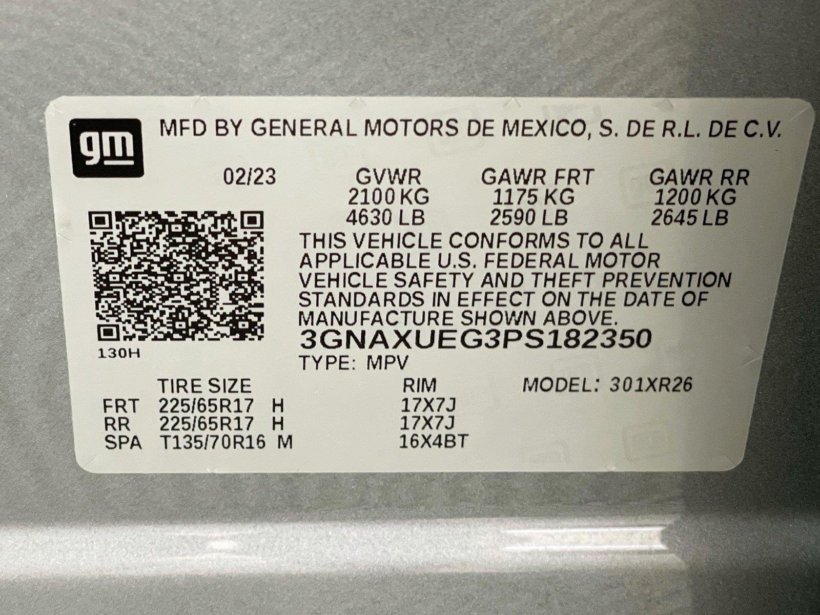 Used 2023 Sterling Gray Metallic Chevrolet LT image 33
