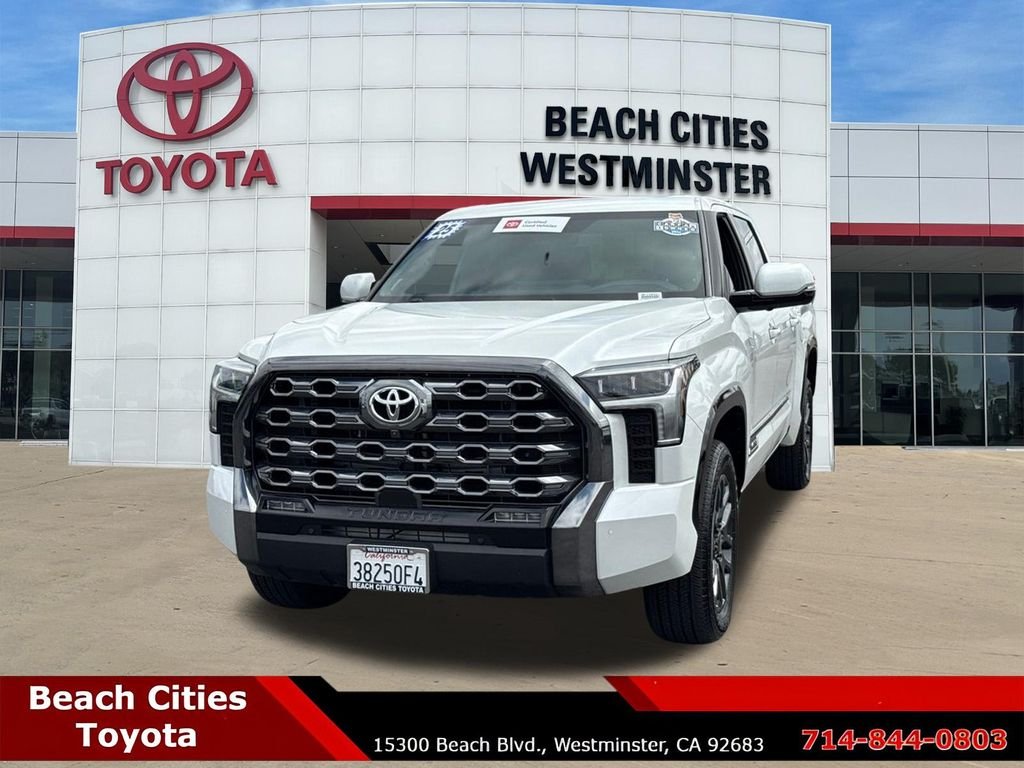 Certified Used 2025 Beige Toyota Platinum image 5