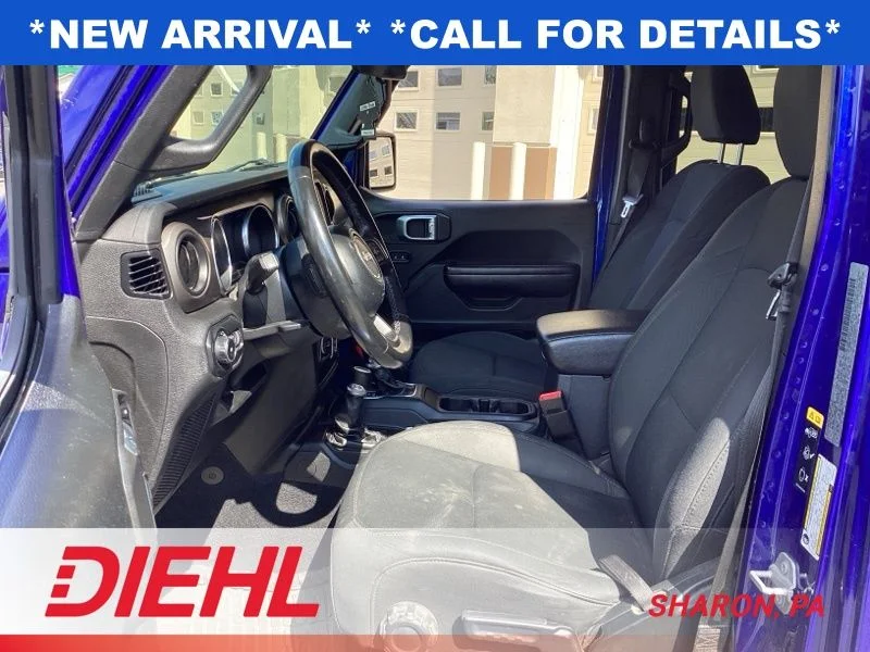 Used 2020 Blue Jeep Unlimited Sport S image 9