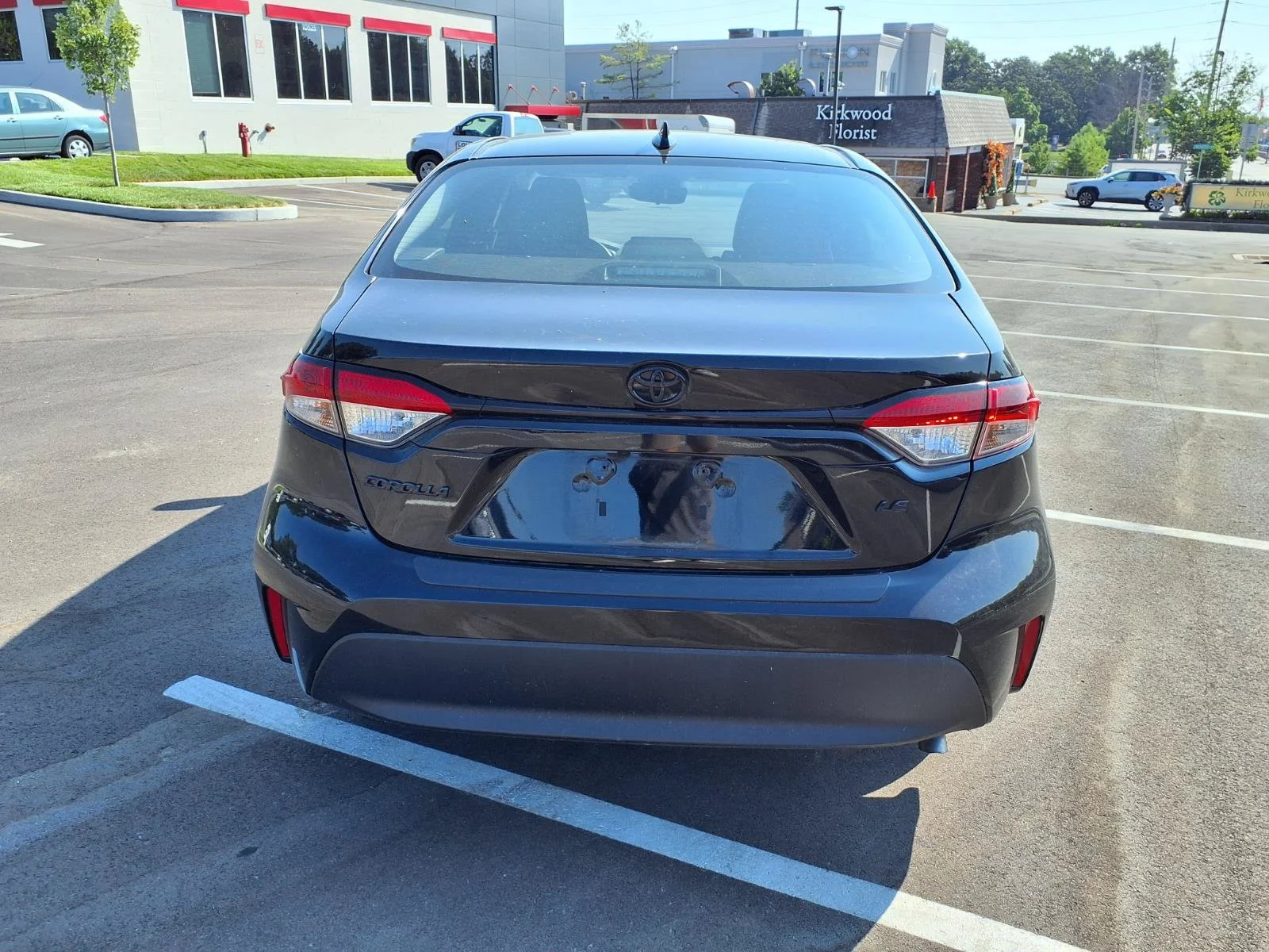 Certified Used 2024 Midnight Black Metallic Toyota LE image 25