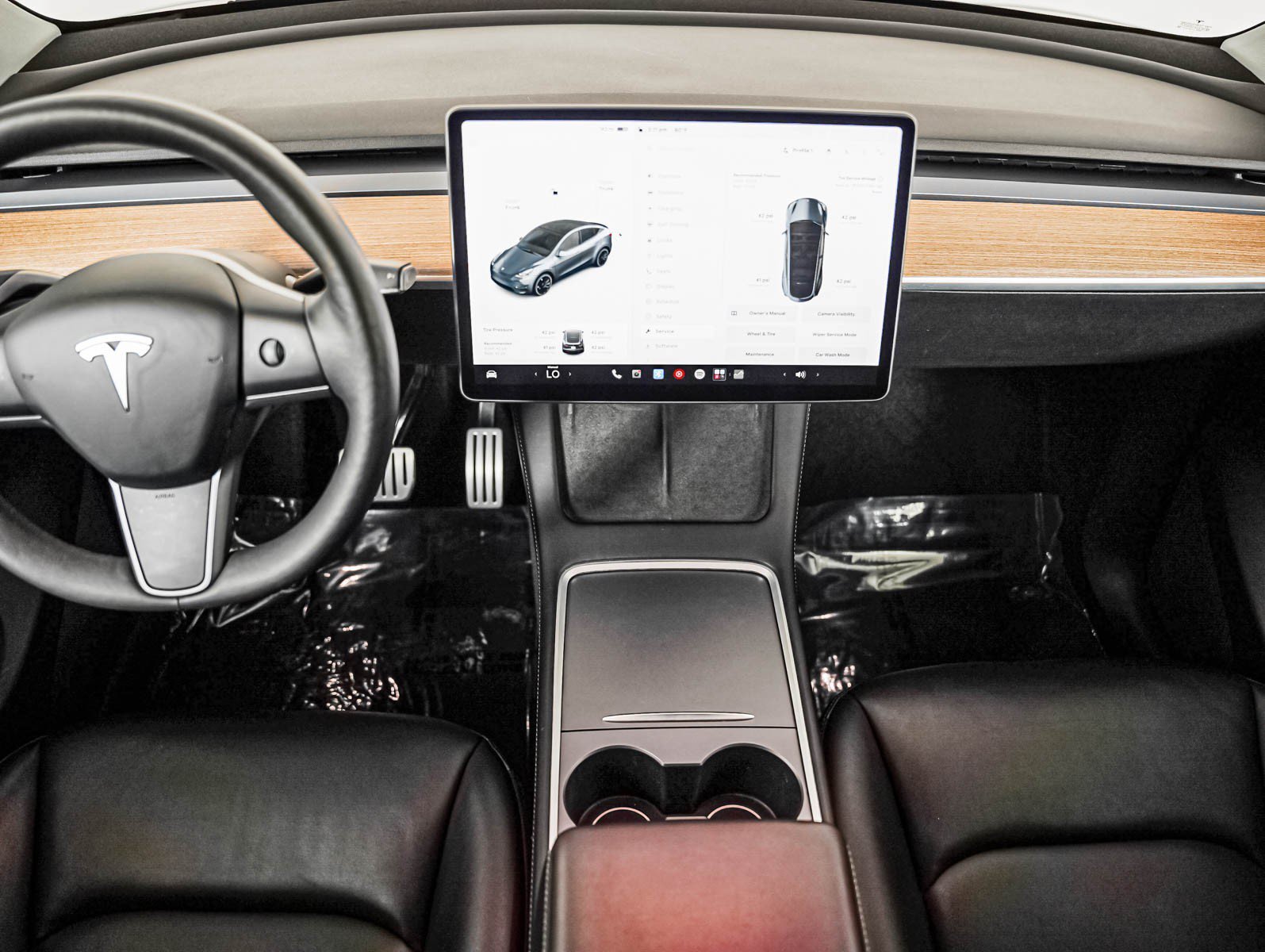 Used 2021 Gray Tesla Performance image 9