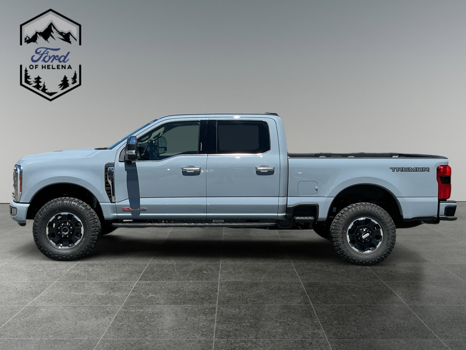 New 2026 Glacier Gray Metallic Tri-Coat Ford F-250® Platinum® image 2
