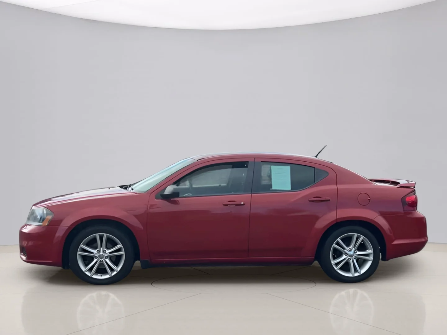 Used 2013 Red Dodge SEDAN image 3