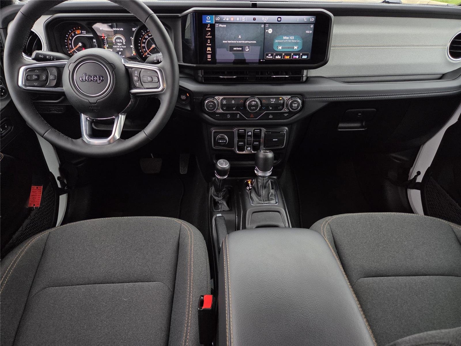 Used 2026 Bright White Clearcoat Jeep Sahara image 8
