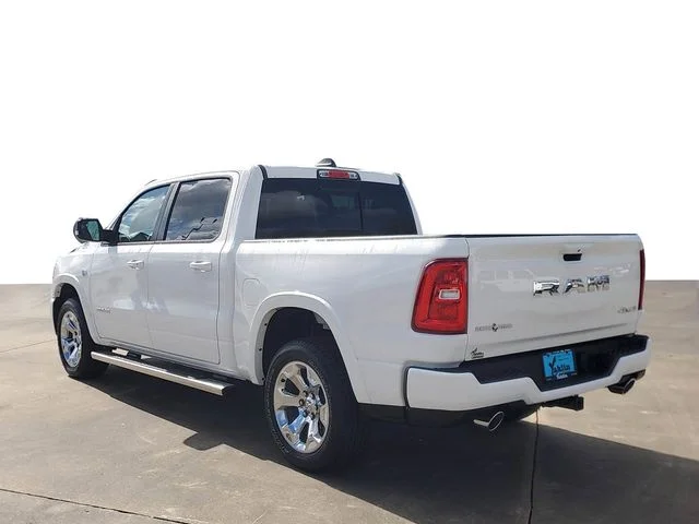 New 2026 Bright White Clear-Coat Exterior Paint RAM Big Horn/Lone Star image 3