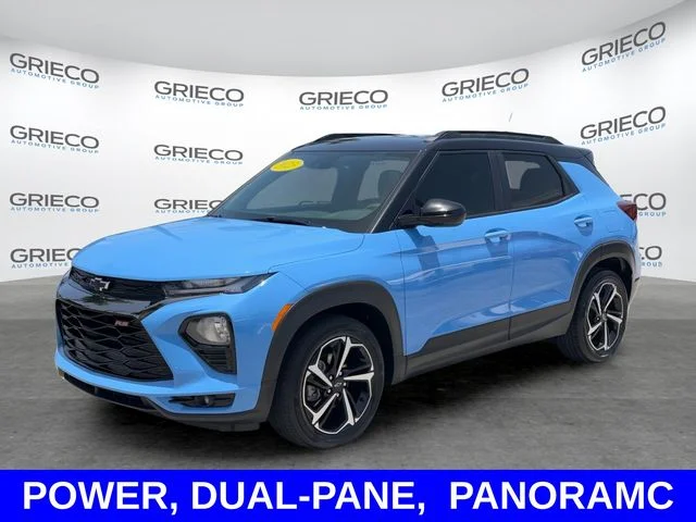 Used 2023 Blue Chevrolet RS image 3