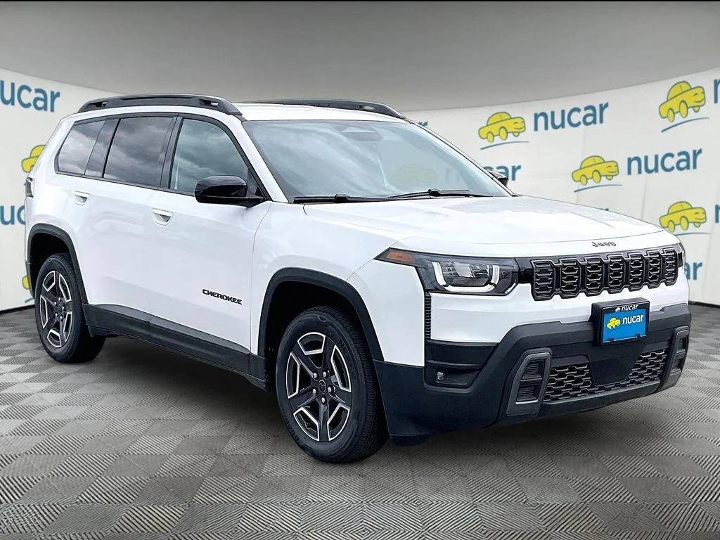 New 2026 Bright White Clearcoat Jeep Laredo image 1