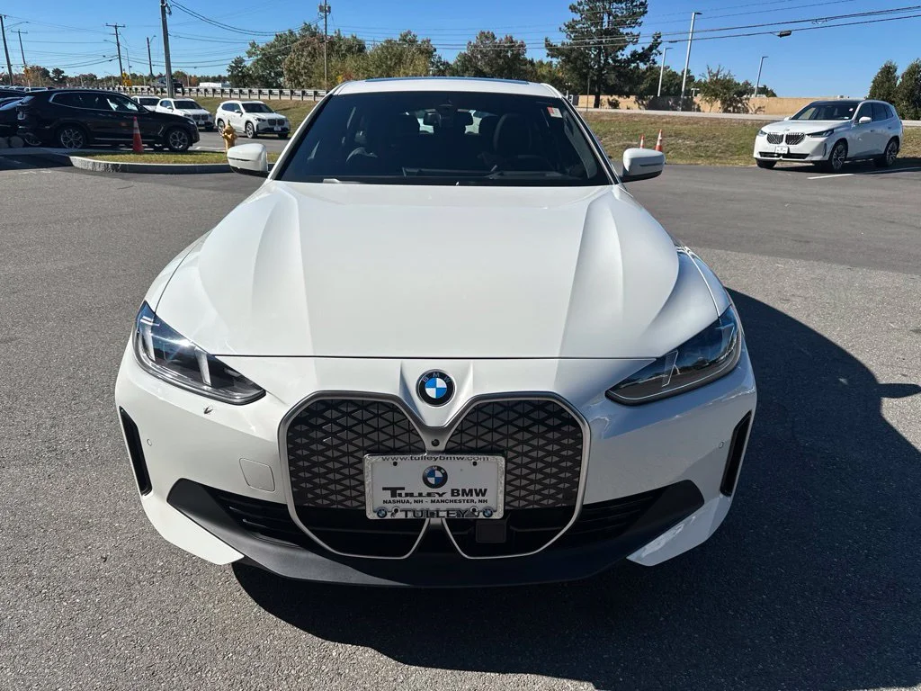 Certified 2026 BMW i4 40 with VIN WBY43HD00TFW32417 for sale in Manchester, NH