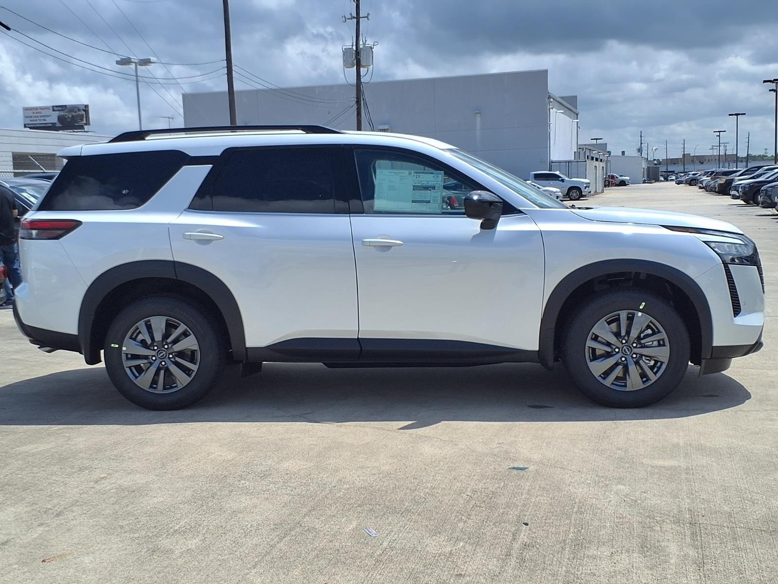 2026 Nissan Pathfinder SV White at Robbins Nissan