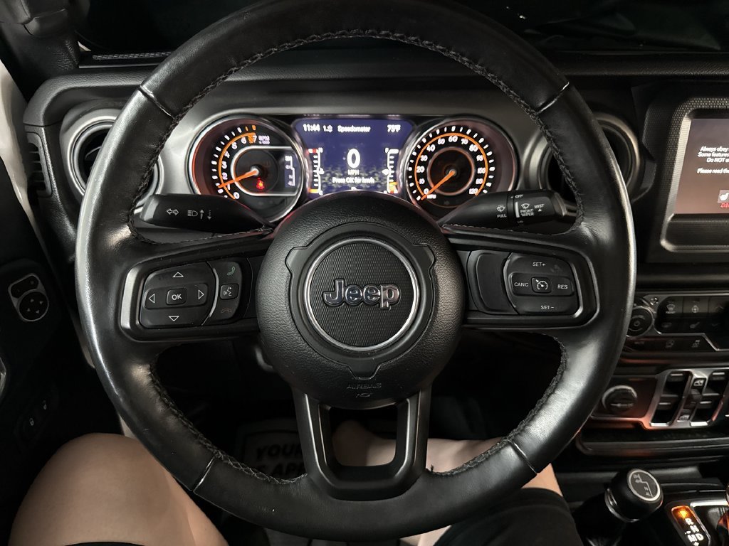 Used 2022 Bright White Clearcoat Jeep Sport image 19