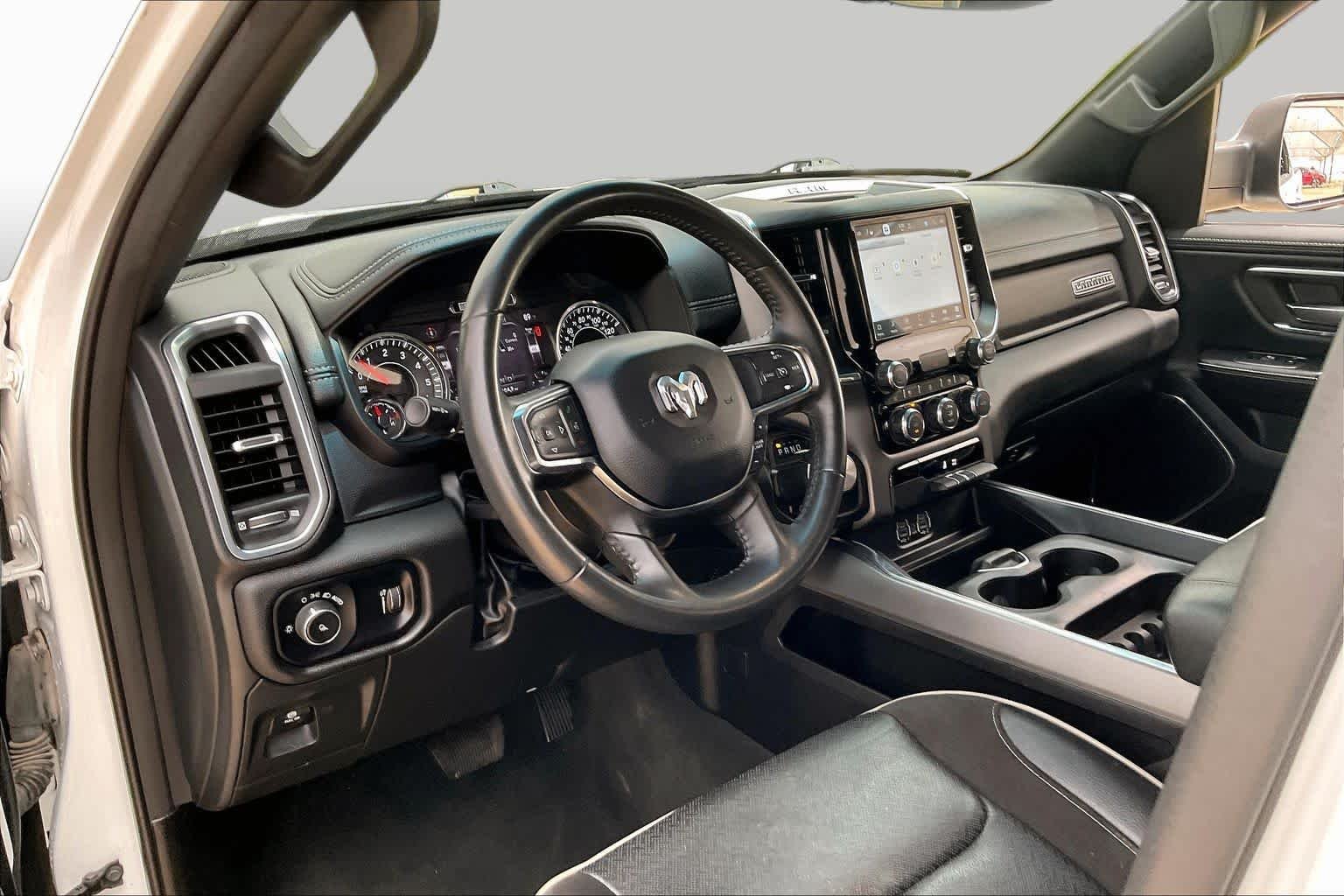Used 2024 Bright White Clearcoat Ram Laramie image 16