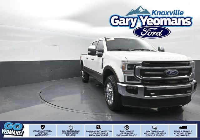 Certified Used 2022 White Ford King Ranch image 1