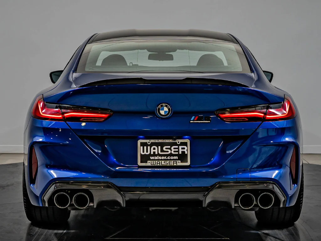 Used 2024 Marina Bay Blue Metallic BMW Competition image 6