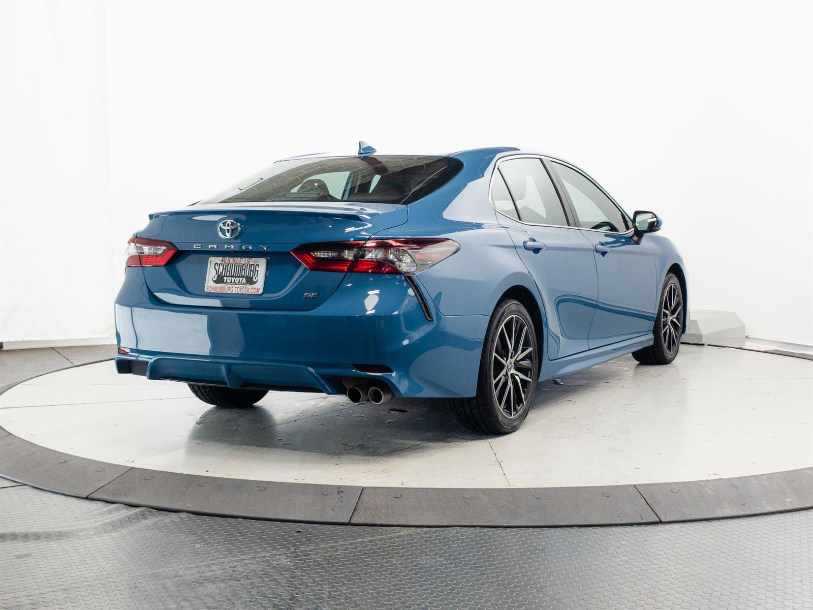 Certified Used 2024 Blue Toyota SE image 11
