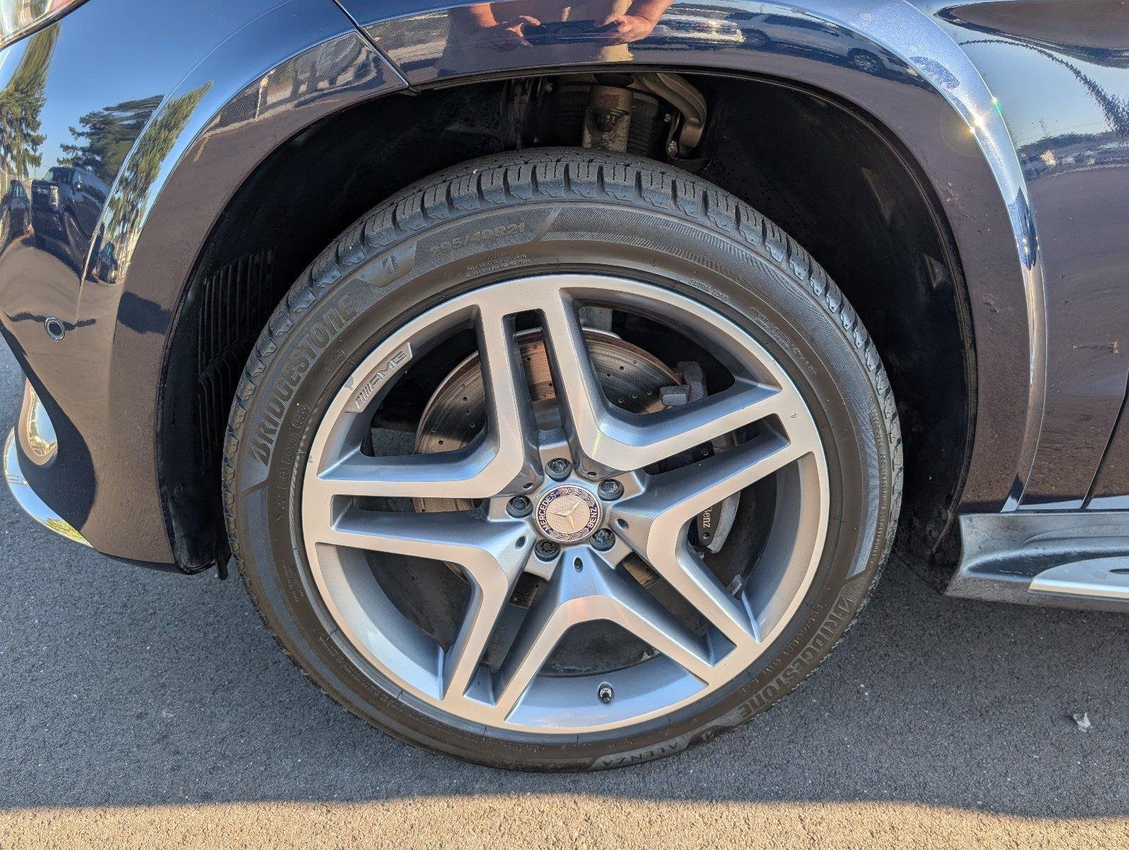 Used 2017 Lunar Blue Metallic Mercedes-Benz GLS 550 image 11