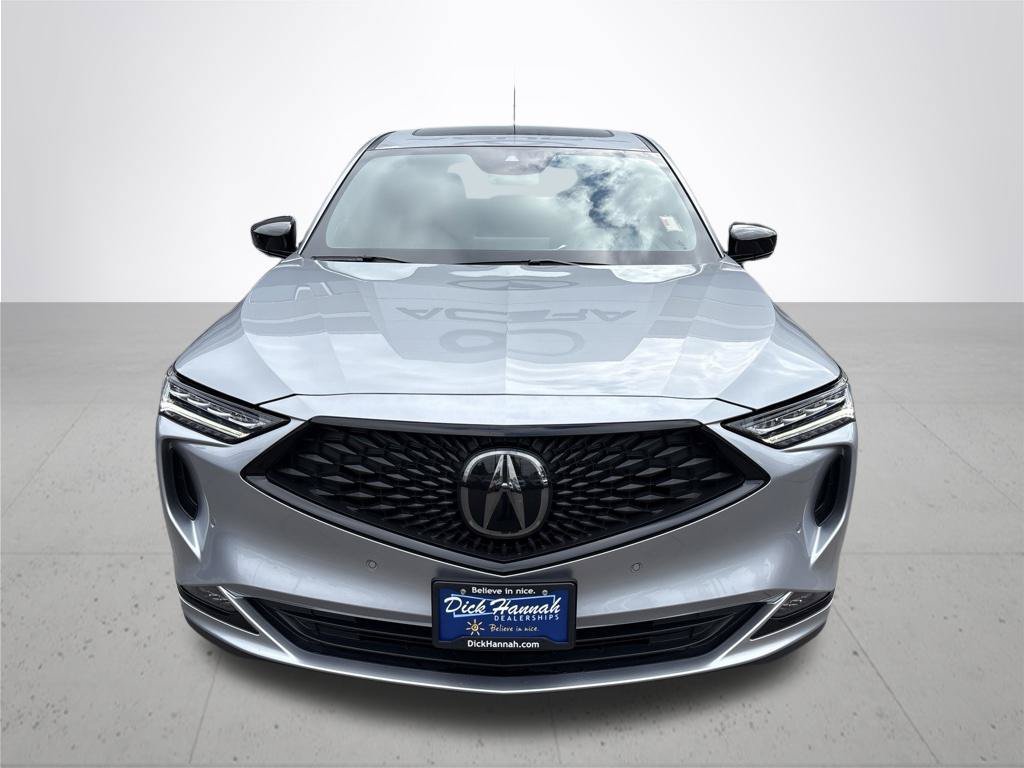 Used 2024 Lunar Silver Metallic Acura A-Spec image 2